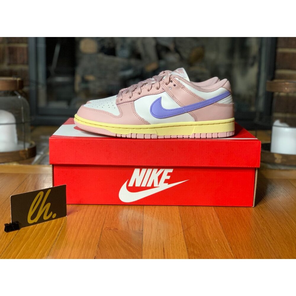 Size 8 W Nike Dunk Low “Pink Oxford” Athletic Shoes DD1503-601